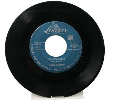 45 RECORD - MARGIE RAYBURN - I'M AVAILABLE