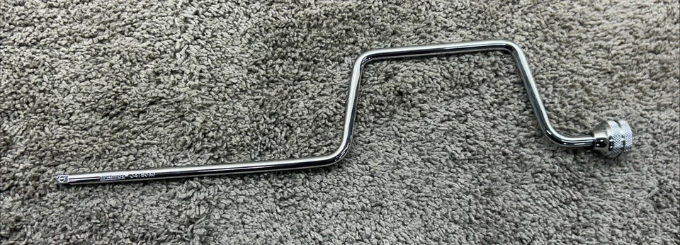 PROTO J4780AG Skt Drvr, Steel, Chrome, DrvSz 1/4 in 55EN65 7373 - Image 2 of 4