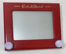 Etch A Sketch Magic Screen 2016  Toy Sketch Game Classic Spin Master WORKING