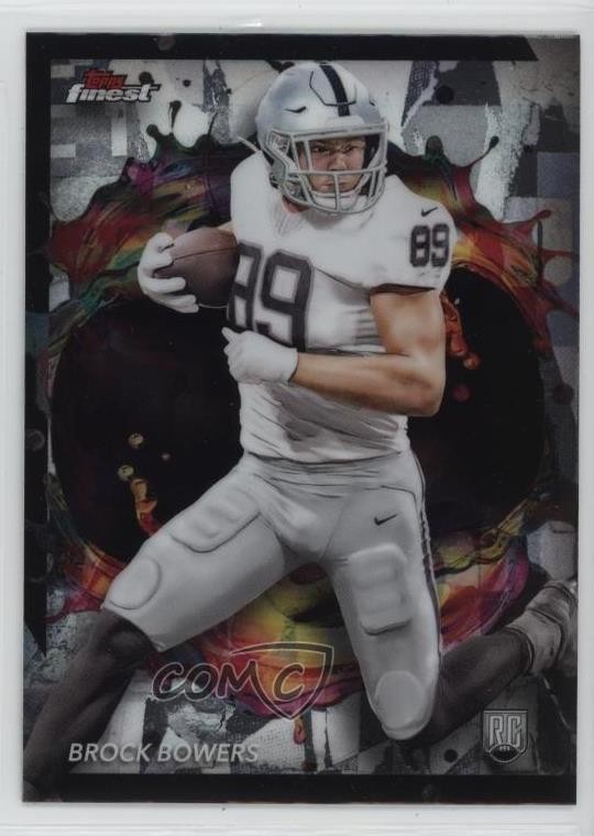 2024 Topps Finest Rare Brock Bowers #282 Rookie RC