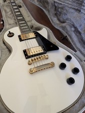 *L@@K* Epiphone Les Paul Custom Pro Alpine Wh...