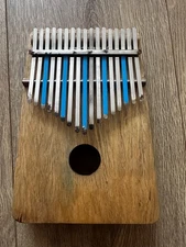Vintage The Hugh Tracey Kalimba Wooden African Musical Instrument