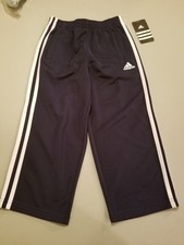 Adidas Boy's Navy Pants Size 4 New