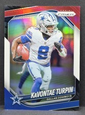 2025 Panini Prizm - KaVontae Turpin #137 Red White & Blue Prizm