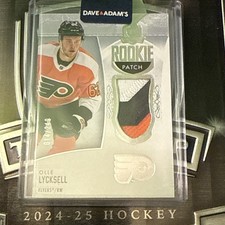 2022-23 Upper Deck The Cup Olle Lycksell Rookie Patch Auto RC #14/249 Flyers