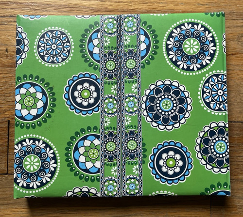 Vera Bradley Symphony in Hue Desk Weekly Planner Notepad Address Book