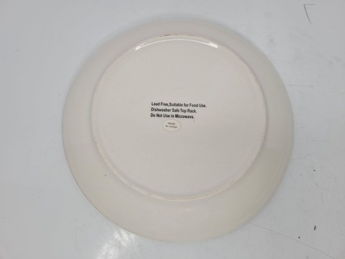 Set di quattro piatti da dessert rotondi 8" natalizi vintage con scatola - Foto 13 di 24