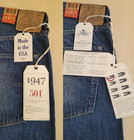 LEVI'S NEW W/TAG LVC 1947 501 BIG E MADE IN USA SELVEDGE JEANS 38X34 — photo 6