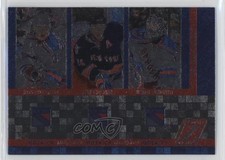 2010 Zenith Mozaics Henrik Lundqvist Mats Zuccarello Ryan Callahan #15 HOF 9ki
