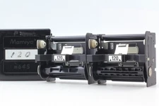 [Exc+5] 2 pieces Mamiya M645 Medium Format 120 Roll Film Holders From JAPAN