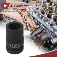 "Schlagschrauber SteckschlüSseleinsatz 3/4\" Antrieb 23Mm 12-Punkt Hartstahl 1Pc"