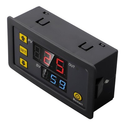 Verzögerungsrelais ON-Off-Kontrolle Pumpmotor 0-999s/min/h 20A Timer Switch