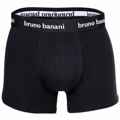 Bruno Banani Men's Boxer Shorts Multipack - Every Day, Cotton Black/Gray...