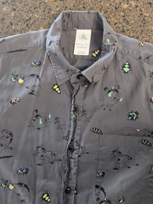 lion king dress shirt Disney Lion King Simba Toddler Boys Hawaiian Button Down Shirt Blue 5T, Toddler Boy's