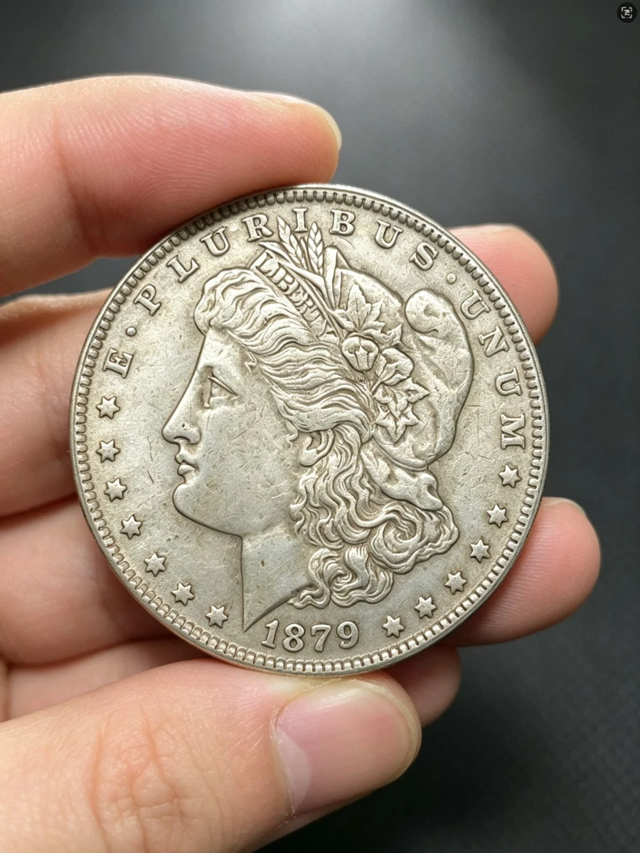 Uncirculated Silver 1879 Year Morgan US Dollars (1878-1921) for