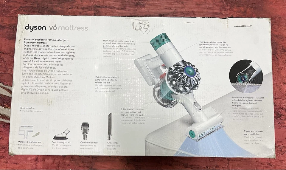 Brand New Sealed Box Dyson V6 Handheld Cordless Vacuum Cleaner - Image 4 of 4