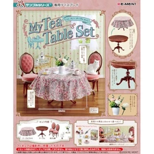 Petite Sample Tea Table Set Re-Ment Miniature Doll Furniture