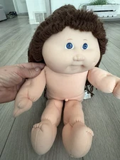 Vintage Mattel Cabbage Patch Doll   1978-1982 Brown Yarn Hair Blue Eyes