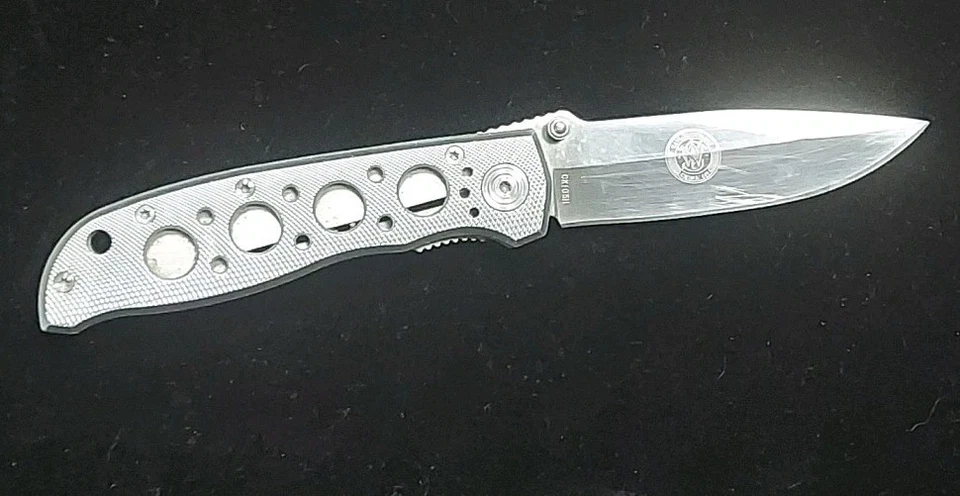 Navaja de Bolsillo Smith & Wesson Extreme Ops Liner Lock CK105H Mango Recortado O Taylor Foto 2 de 3