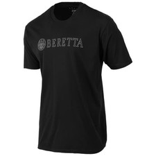 Beretta Hardline Black Short Sleeve T-Shirt, Medium TS219T18900999M 