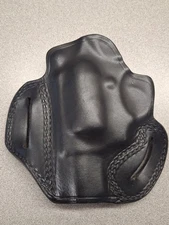 DeSantis Speed Scabbard, Belt Holster, 2 Belt Slots, Ruger, Taurus, Colt. LH
