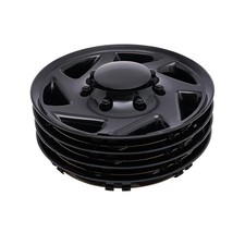 4 PCS 16'' Black Wheel Rim Cover Hub Caps for 1999-2018 Ford Econoline E250 E350