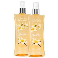 Body Fantasies Signature Fragrance Spray, Vanilla, 8 fl oz Pack of 2 