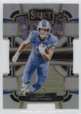 2023 Panini Select Concourse Silver Prizm Die-Cut Sam LaPorta #35 11mg