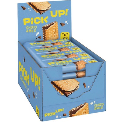 PICK UP! Choco & Milk Kekse 24x 28,0 g
