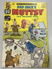 SAD SACK'S - MUTTSY THE TALKING DOG #105 Harvey Hits Comic 1966 cartoons FN