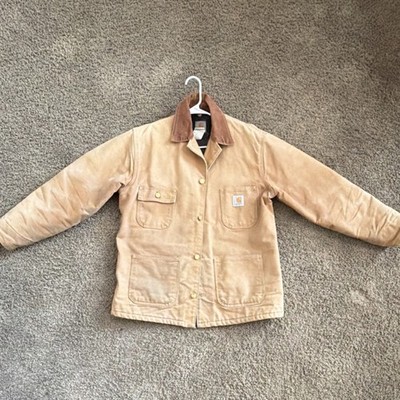 2001 Carhartt Chore Heavyweight Blanket Lined Jacket  Duck  Brown C01 42 Regular