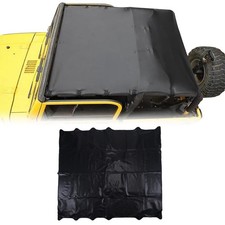 Bikini Top Roof Cover Leather Sunshade For Jeep Wrangler Tj 1997-2006