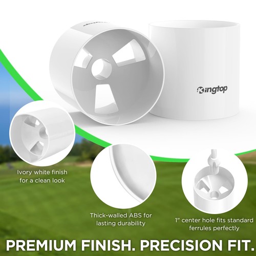 KINGTOP Golf Hole Cups for Practice Putting Green, Putting Cup, Outdoor | Ind... - Bild 4 von 9