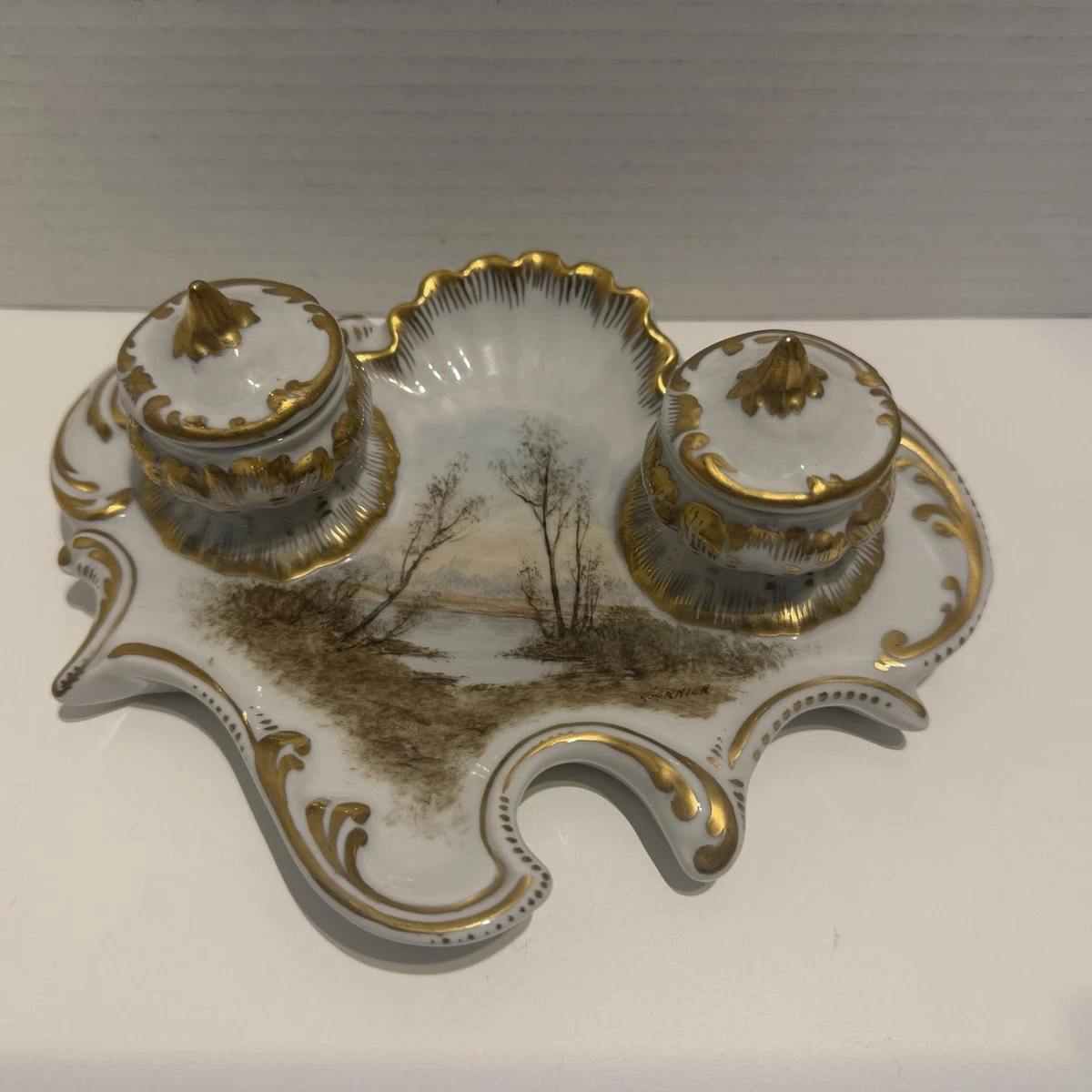 Limoges Inkwell In Collectible Inkwells for sale | eBay