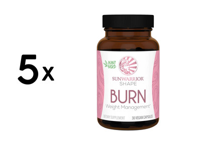 5 x Sunwarrior Shape Burn (30 caps) Unflavoured (219,50 EUR/kg)