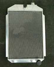 Aluminum Radiator For Chevy Hotstreet Rod 350 V8 Wtranny Cooler 1937 At 37