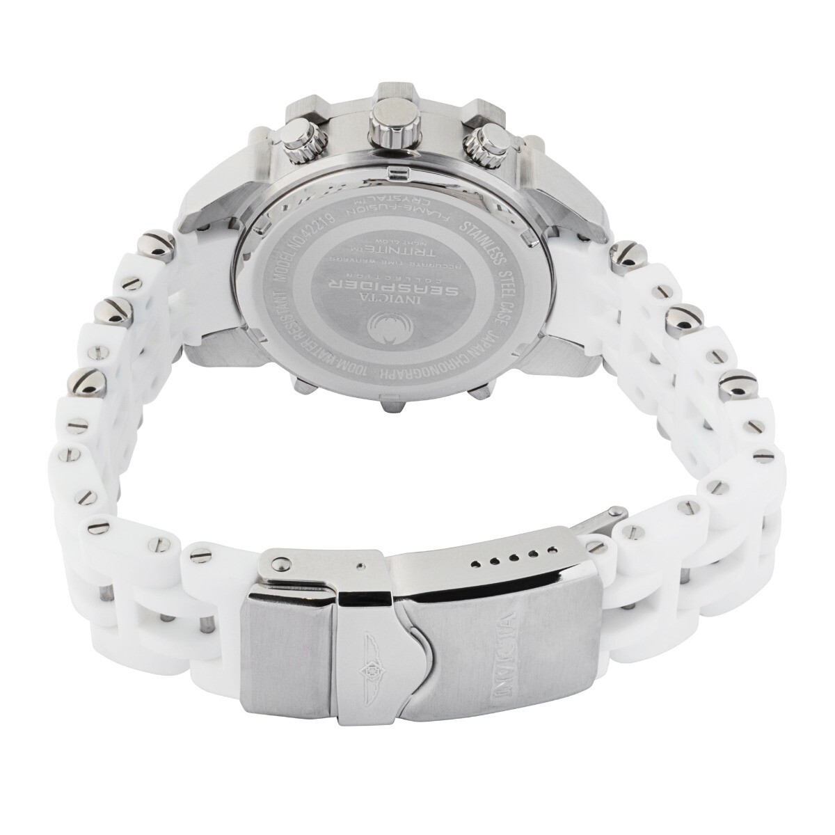 Invicta Sea Spider Women's Watch - 38mm, White, Steel (42219