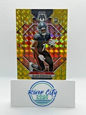 Bijan Robinson - Rookie - Reactive Yellow - 2023 Mosaic - Atlanta Falcons - #284