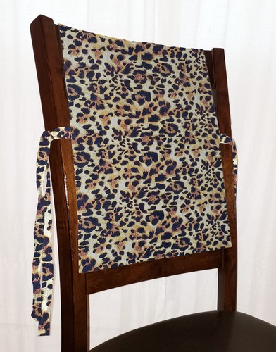 Animal Print Jaguar Chair Back & Seat Covers - Picture 5 of 7
