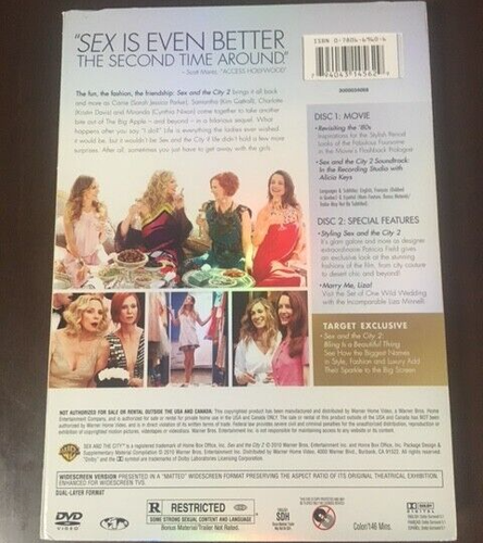 SEX & THE CITY 2 New Sealed DVD 2-Disc Special Edition - Picture 2 of 4