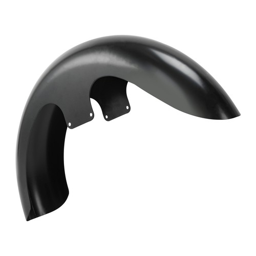 Black 23" Wrap Front Fender Fit For Harley Touring Street Road Glide King 14-Up - Picture 2 of 8