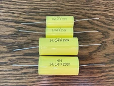 Recap Kit for Wharfedale W90 Speaker Crossovers MPT Film Capacitors W-90