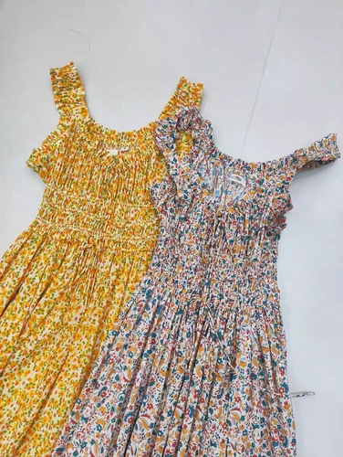 AUTH NEW Doen U-neck Floral Sleeveless Fit & Flare Tank Midi Dress - Imagen 6 de 13