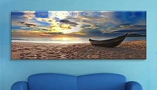 4O-DECOBRITISH CANVAS ART WALL PICTURES MODERN PRINT a0012- 40x100 cm 16x36 inch