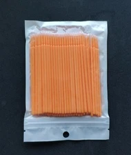 100Pcs Dental Swabs Disposable Applicators Micro Brush Stick Eyelash Extension