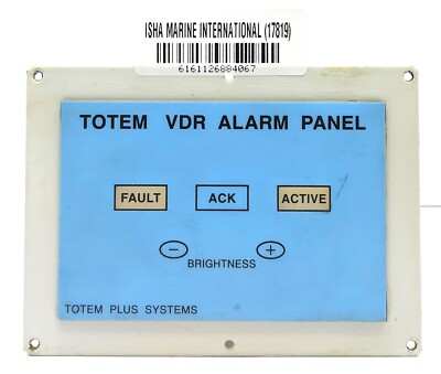 Totem Plus Systems Totem VDR Alarm Panel