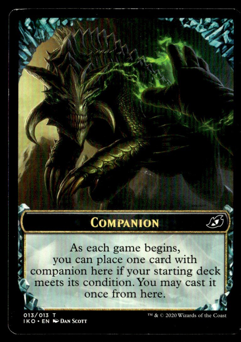 2020 Ikoria Lair of Behemoths Companion Token #13 Common MTG