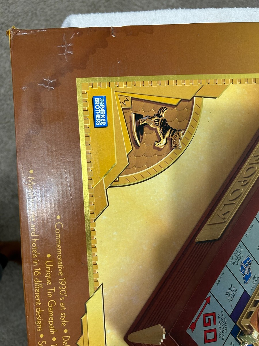 Parker Brothers Premier 70th Anniversary Edition MONOPOLY