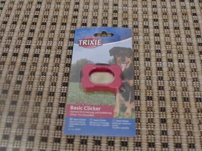 Trixie Basic Clicker Erziehung Ausbildung Training Hund Katze u.a.  NEU OVP