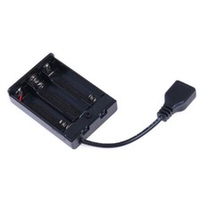 3*AA Battery box with usb port for Building block led light kit with Switch XW